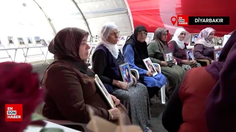 Diyarbakır'da evlat nöbetindeki anne: Oğlumun gençliğini çaldılar
