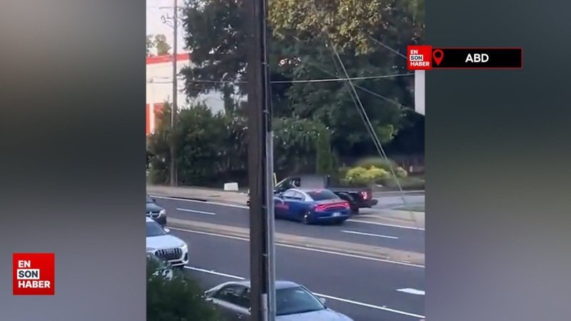 ABD polisinin driftçi gence müdahalesi