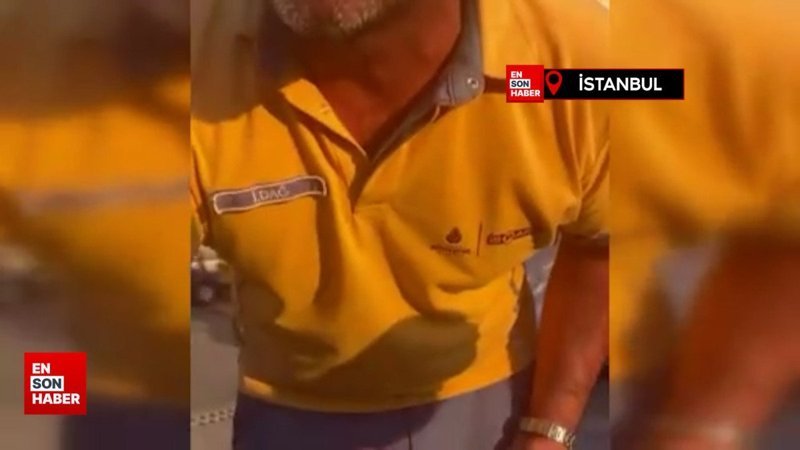 İstanbul'da İSPARK çalışanı ve müşterinin ücret kavgası