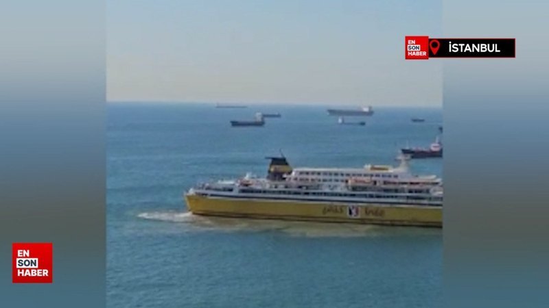 İstanbul'da denizi kirleten ro-ro gemisine 13 milyon lira para cezası