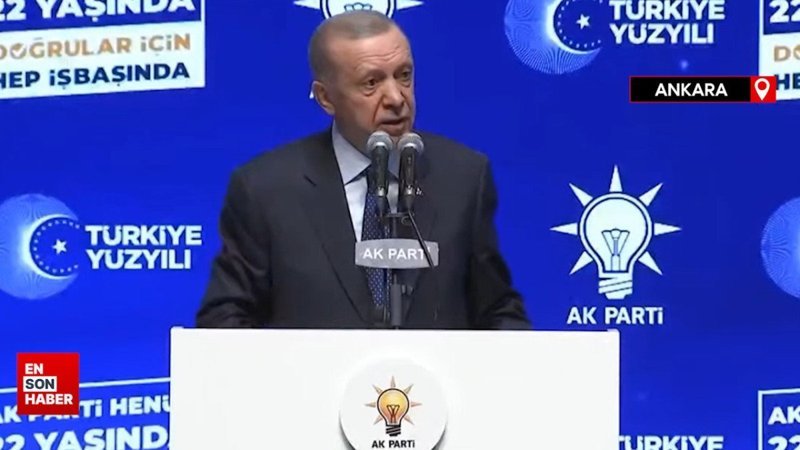 Cumhurbaşkanı Erdoğan:  Yerel seçimlerde kazanan yine Türkiye Yüzyılı olacak