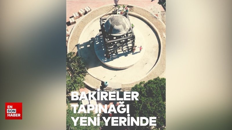 Maltepe'deki Bakireler Tapınağı taşındı