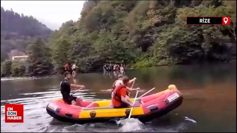 Rize'de can pazarı: Fırtına Deresi'nde akıntıya kapılan baba ile oğlu kurtarıldı