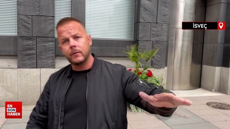 İsveçli adam, Kur'an-ı Kerim'in yakılmasına karşı çıktı: Bizimle bir oyuncak gibi oynuyorlar