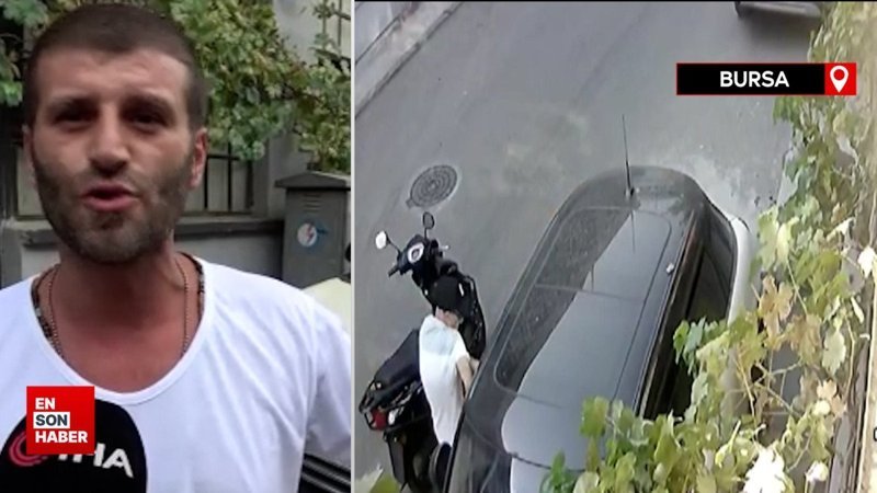 Bursa'da bozduracağı dolarları çalındı