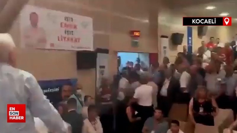 CHP kongresinde küfürlü kavga