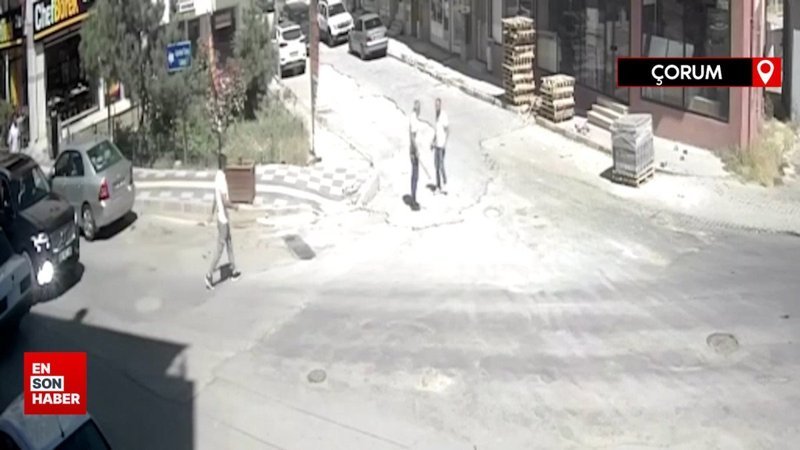 Çorum'da küfürlü konuşan kişiyi uyarınca bıçaklandı