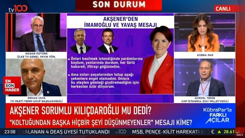 İyi Partili Erhan Usta: Bize teröristlerle iş birliği yapıyorsunuz dediler