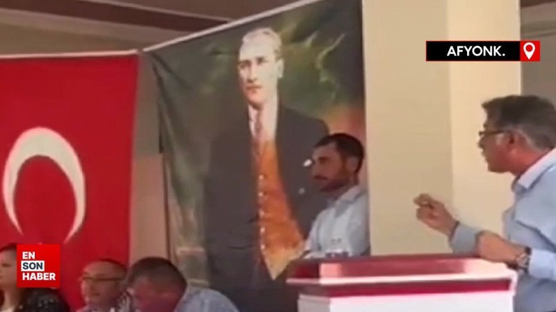 Afyonkarahisar'da CHP ilçe kongresinde gergin anlar