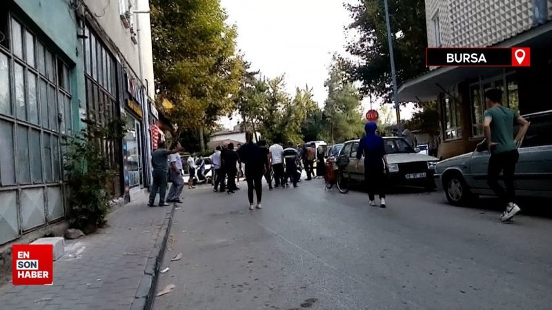 Bursa'da hırsızlık şüphelisini dövüp polise teslim ettiler