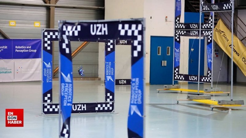 Bir yapay zeka, drone yarışında 3 insan şampiyon pilotu yendi