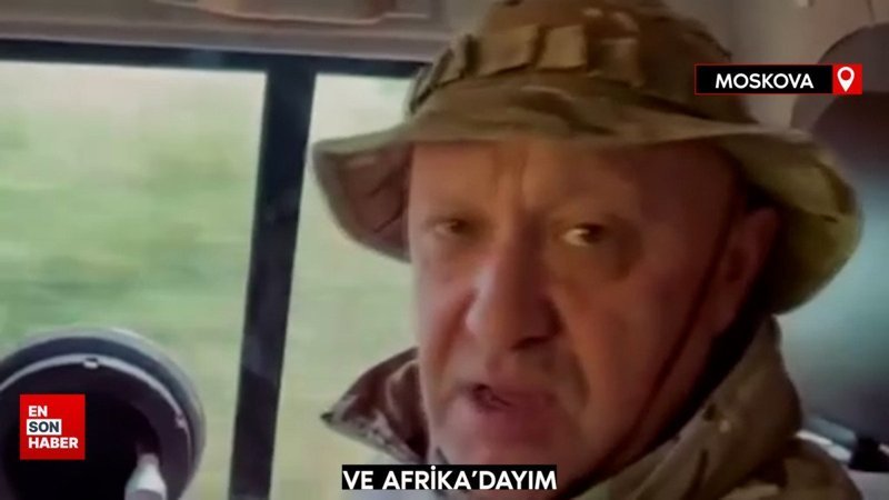 Düşen uçakta hayatını kaybetti: Wagner Lideri Prigojin’in son görüntüsü paylaşıldı