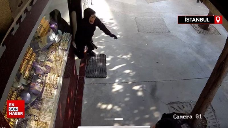 Gaziosmanpaşa’da Salvador Dali maskesiyle soygun girişimi