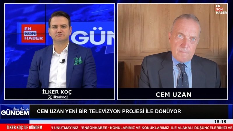 Cem Uzan, yeni yarışma programı After Party’nin detaylarını Ensonhaber'de anlattı