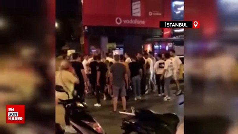 Üsküdar’da alkollü şahsa meydan dayağı