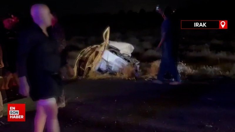 Irak'ta katliam gibi kaza: 16 ölü, 13 yaralı