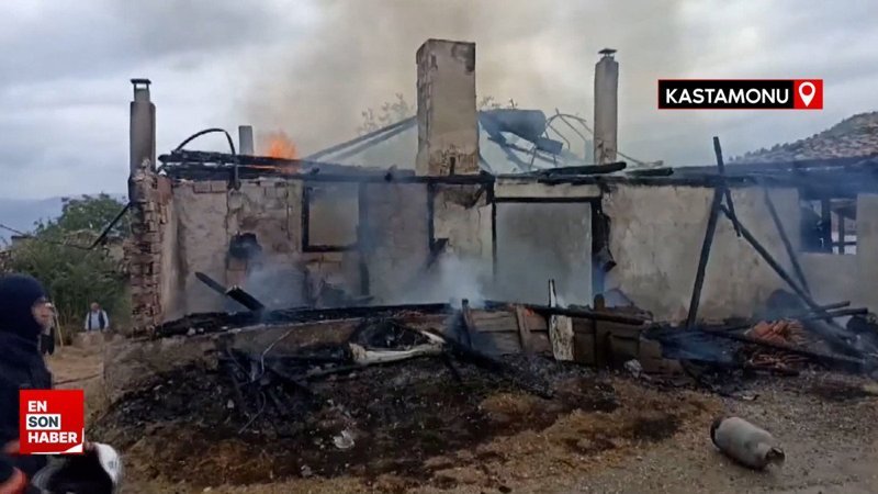 Kastamonu'da çocukların kibritle oyunu kötü bitti