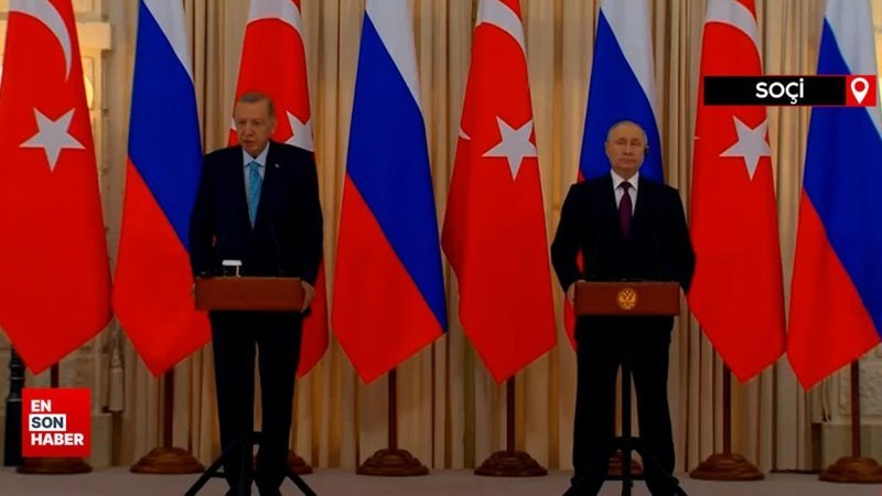 Cumhurbaşkanı Erdoğan: Rus tahılını un yapıp fakir ülkelere gönderebiliriz