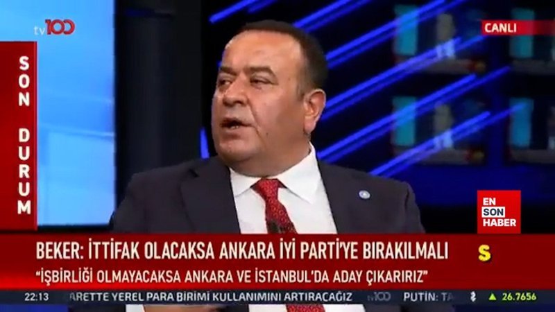 İyi Partili Adnan Beker: İttifak olacaksa Ankara bize verilmeli