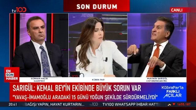 Mustafa Sarıgül: Kemal Kılıçdaroğlu giderse CHP baraj altı kalır