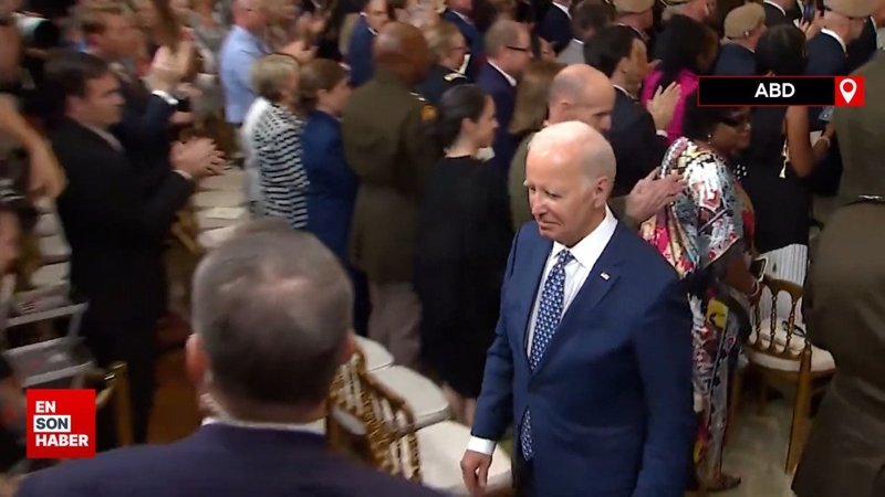 Beyaz Saray, Biden'ın törenden aniden ayrılmasıyla ilgili açıklama yaptı