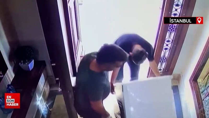 İstanbul'da depoya giren 2 kişi 12 saat boyunca hırsızlık yaptı