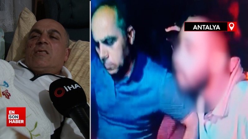 Antalya’da taksi şoförünü öldüresiye dövdüler