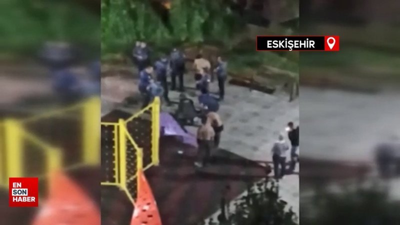 Eskişehir'de sevgilisine öfkelendi, sinirini polisten çıkardı