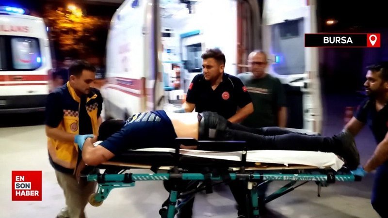 Bursa'da arkadaşların kavgasında kan aktı