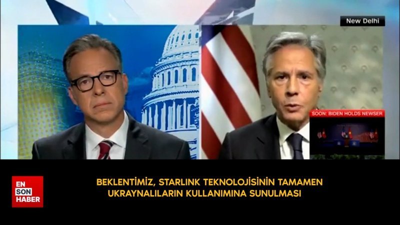 CNN sunucusu, ABD Dışişleri Bakanı Blinken'ı azarladı