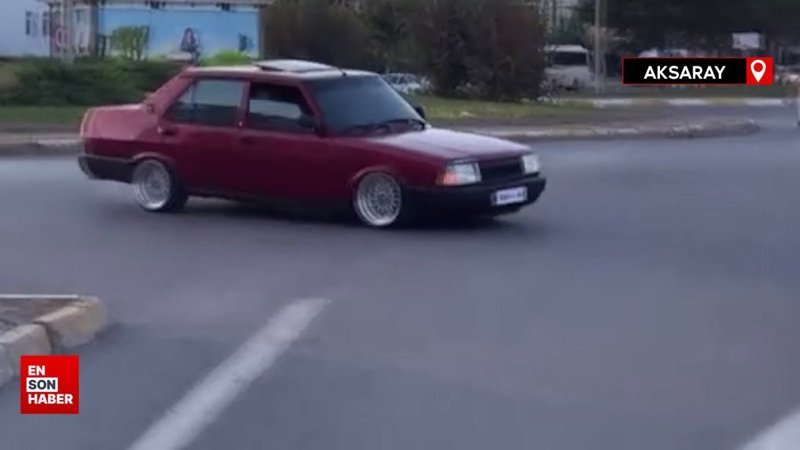 Düğün konvoyundaki drift magandasına 24 bin TL ceza