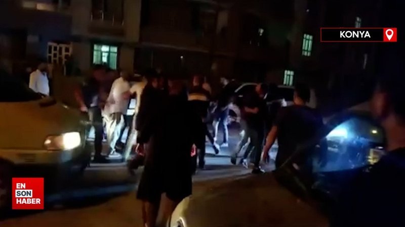 Konya'da darbedilmekten 50 kilometre kaçtığı polisler kurtardı