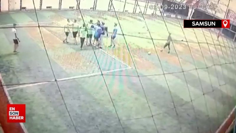 Samsun'daki halı sahada savcılarla tartışan uzman çavuş silah taşıyamayacak