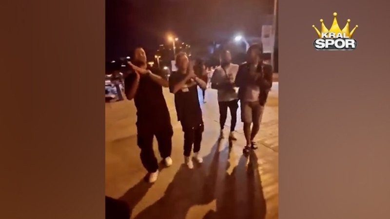 Galatasaray'lı Lucas Torreira'nın sokak dansı gündem oldu