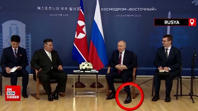 Alman basını, Putin'in ayağını inceledi: Hasta olabilir