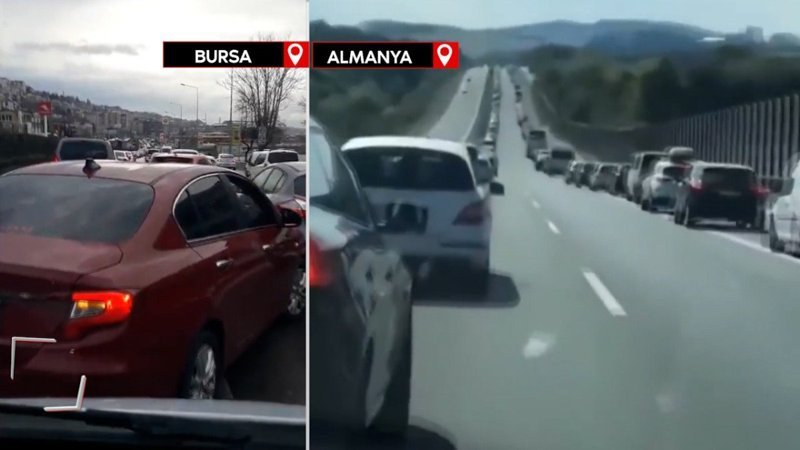 Bursa'da ambulansa yol verilmedi! O anlar gündem oldu