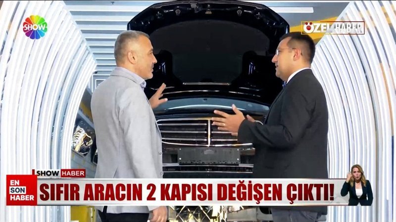 3,7 milyona aldığı sıfır aracın iki kapısı değişen çıktı