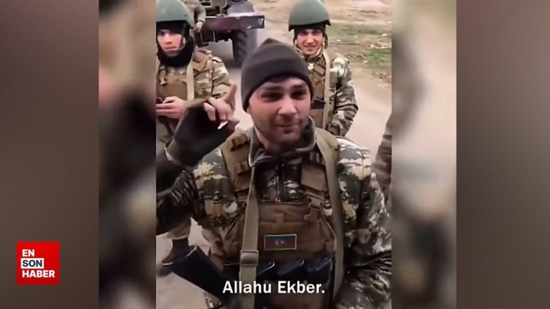 Azerbaycan askeri, Ermeni ordusuna seslendi: Ölümü vuslat bilenleri yenemezsiniz