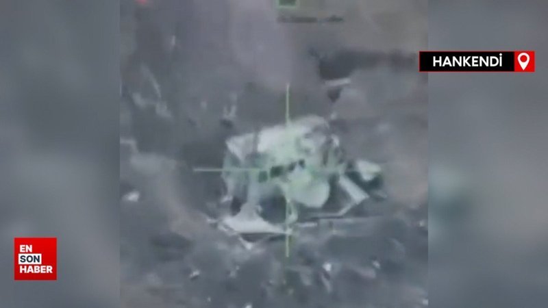 Azerbaycan'ın Karabağ'da Ermeni hedeflerini vurma anları