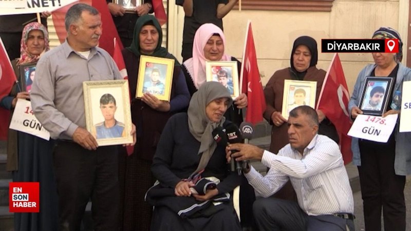 Diyarbakır annelerinin evlat nöbetine bir aile daha katıldı