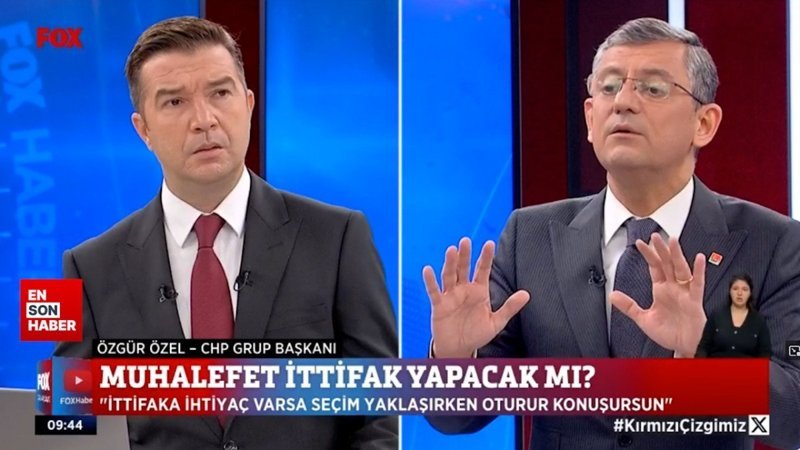 Özgür Özel: Biz de hacı torunuyuz