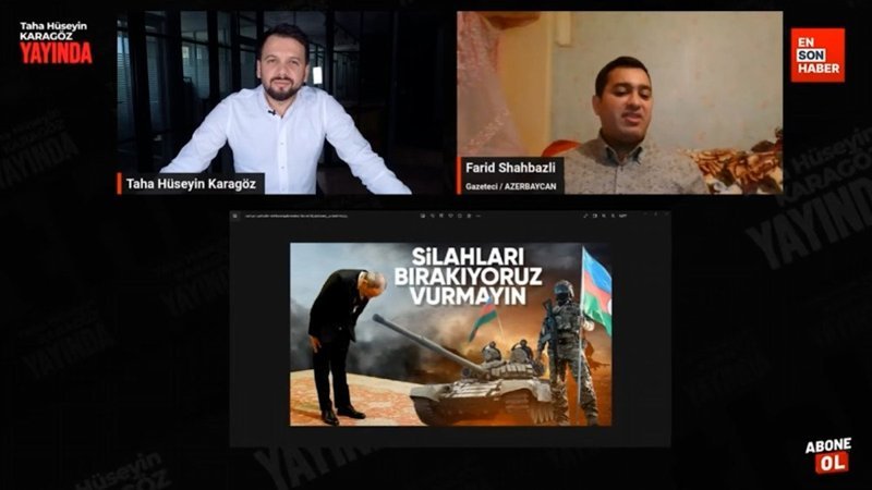 Azerbaycanlı gazeteci Farid Shahbazli: Tüm medya Cumhurbaşkanı Erdoğan'ın konuşmasını yazdı