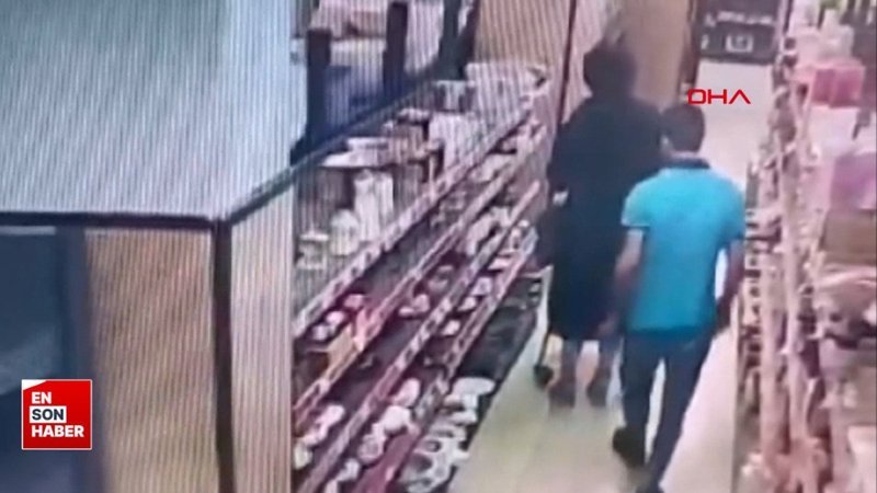 Bursa'da market çalışanı müşteriyi taciz etti