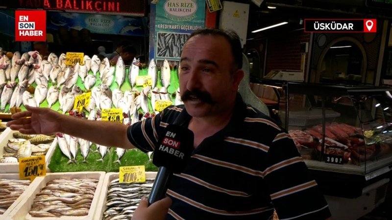 Denize açılmayan balıkçılar ve esnaf arasındaki fiyat gerginliğine mikrofon uzattık