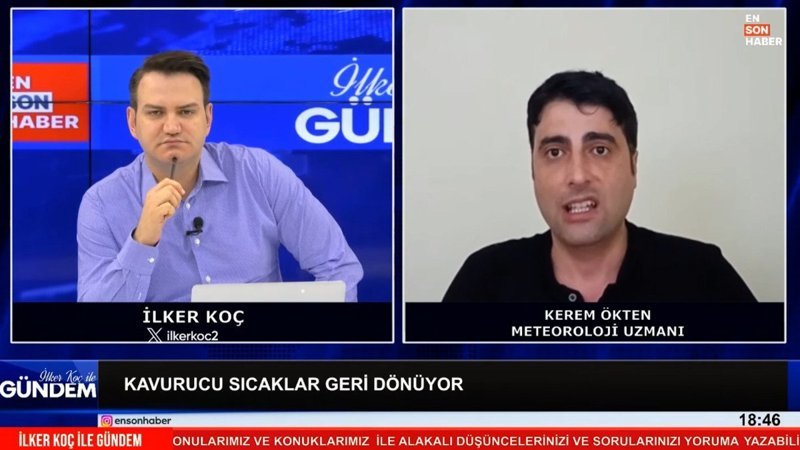 Kerem Ökten: Sıcak havalar geri geliyor