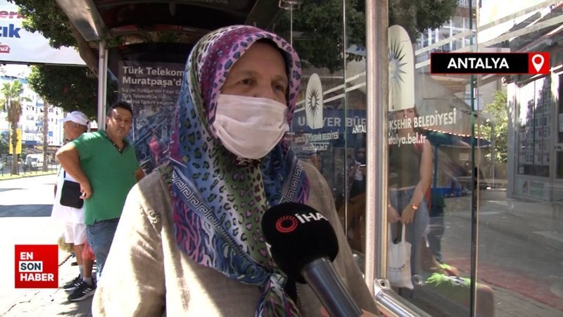 Antalyalı yaşlılar ücretsiz taşımadan memnun