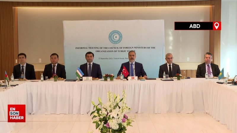 Bakan Hakan Fidan, Türk Devletleri Teşkilatı toplantısına katıldı