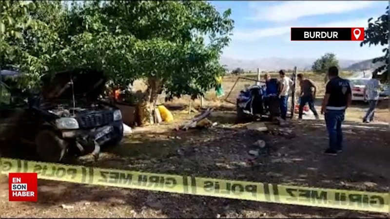 Burdur'da aküsü biten araca takviye yapmaya çalışan kadın traktörün altında kaldı