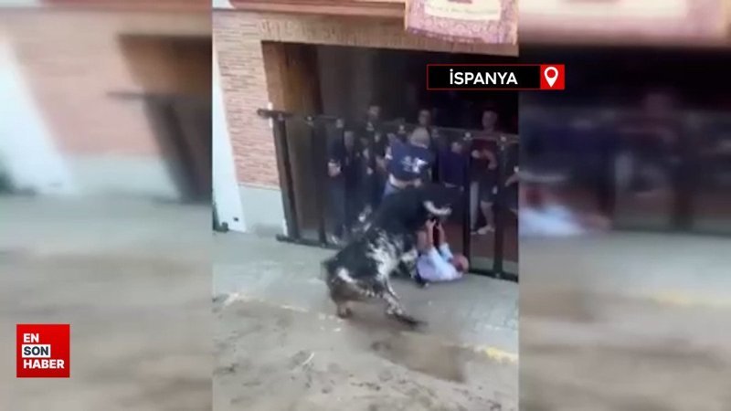 İspanya'daki boğa koşusunda 1 kişi öldü