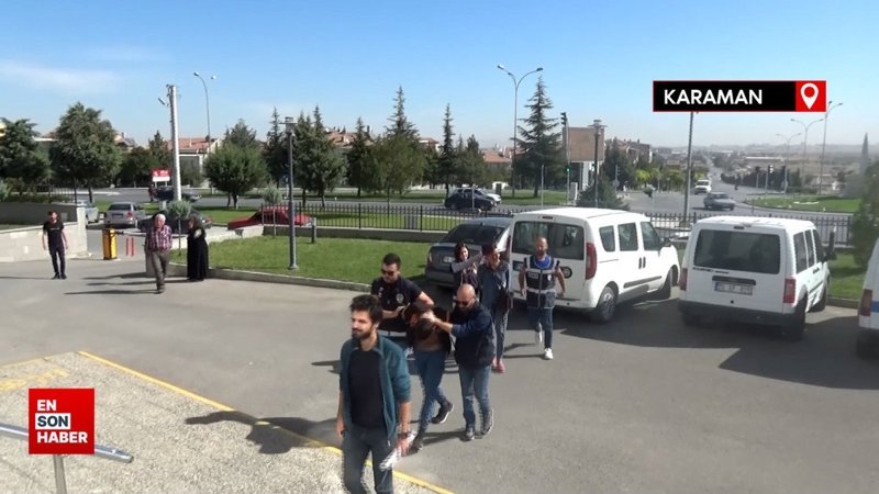 Karaman'da çaldıkları otomobille 110 kilometre kaçabildiler